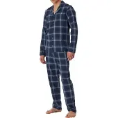 Schiesser Pyjama Schiesser Homme 180276 Nightblue-Taille 50
