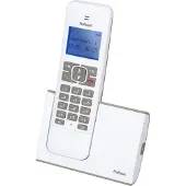 Profoon PDX-8400TE - Téléphone DECT 1 combiné, blanc/taupe