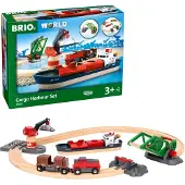 BRIO Rail de Train Ensemble de ports - 16 Parties - Rouge 33061 - - UneTaille - Train