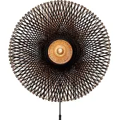 Good&Mojo - Applique Kalimantan - Bambou/Noir - Ø87cm