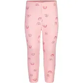 Happy girls Leggings violet / rose / blanc