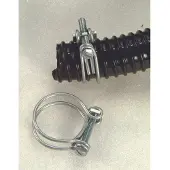 Ubbink Colliers de serrage galvanisés pour tuyaux annelés -diam. 20x23 mm