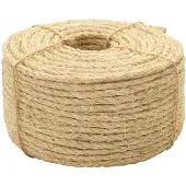 vidaXL Corde 100 % en sisal 8 mm 100 m