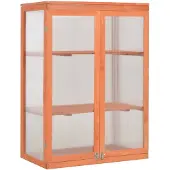 vidaXL Armoire de serre en bois 75x47x109 cm
