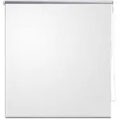 vidaXL Store enrouleur occultant 120 x 175 cm blanc