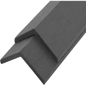 vidaXL Cornière de terrasse 5 pcs WPC 170 cm Gris