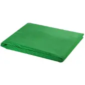 vidaXL Toile de fond coton sans support vert 300x300 cm incrustation