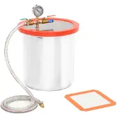 vidaXL Chambre sous vide Acier inoxydable 18,9 L