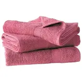 De Witte Lietaer serviette Hélène140 cm coton fuchsia 3 pièces