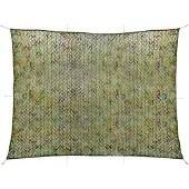vidaXL Filet de camouflage avec sac de rangement 3x4 m
