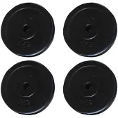 vidaXL Disques d'haltères 4 pièces 20 kg