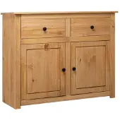 vidaXL Sideboard 93x40x80 cm Pin Panama