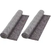 vidaXL Bâche de protection contre peinture 2 pcs 50 m 180 g/m² Gris142696