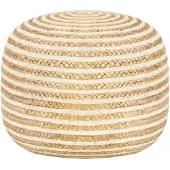 vidaXL Pouf fait à la main 45x30 cm Jute