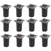 vidaXL Lampes de sol Outdoor 12 pcs. Carré