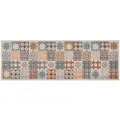 vidaXL Tapis de cuisine lavable Couleur mosaïque 45x150 cm