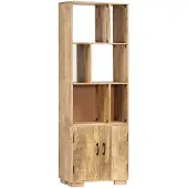 vidaXL Bibliothèque 60x35x180 cm Bois de manguier solide