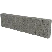 vidaXL Mur à gabion avec couvercles Acier galvanisé 600 x 50 x 150 cm