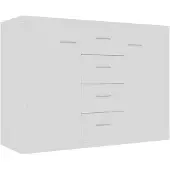 vidaXL Sideboard White 88 x 30 x 65 cm chipboard