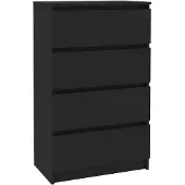 vidaXL Sideboard Noir 60x35x98,5 cm Bois composite
