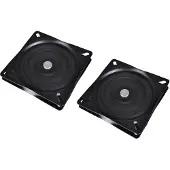 vidaXL Émerillons de siège de bateau 2 pcs Standard 160x160x2,5 mm