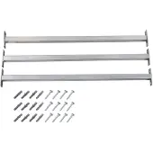 vidaXL Barres de sécurité réglables pour fenêtres 3 pcs. 710-1200 mm