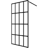 vidaXL Paroi de douche pour douche à l'italienne Verre de sécurité mat 100x195 cm