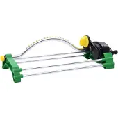 vidaXL Arroseur oscillant avec 18 jets