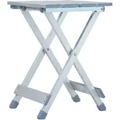 vidaXL Tabouret de camping Aluminium 28x26x39 cm