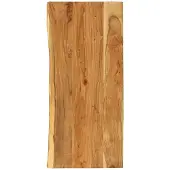 vidaXL Dessus de meuble-lavabo de salle de bain Acacia 114x52x4 cm