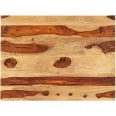 vidaXL Dessus de table bois massif d'acacia 25-27 mm 60x80 cm