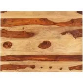 vidaXL Dessus de table bois massif d'acacia 25-27 mm 70x90 cm