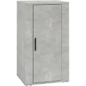 vidaXL Sideboard gris béton 40x33x70 cm Bois composite