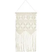 vidaXL Tenture murale en macramé 40x80 cm coton