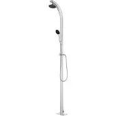 vidaXL Douche de jardin 215 cm aluminium