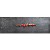 vidaXL Tapis de cuisine lavable Poivre 60x300 cm
