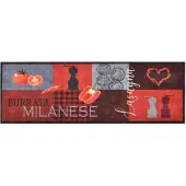 vidaXL Tapis de cuisine lavable Tomates 60x300 cm
