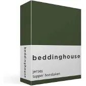 Beddinghouse Drap-Housse Beddinghouse Surmatelas Dark Green (Jersey)-140 x 200/220 cm