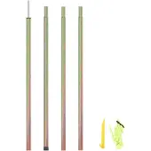 vidaXL Mât de parasol 200 cm Acier galvanisé