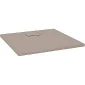 vidaXL Receveur de douche SMC Marron 90x90 cm