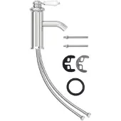 vidaXL Robinet de lavabo Chromé 130x180 mm