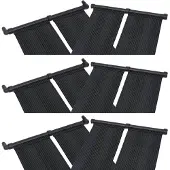 vidaXL Panneau solaire pour chauffage de piscine 6 pièces 80x310 cm