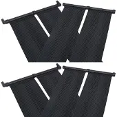 vidaXL Panneau solaire de chauffage de piscine 4 pièces 80x310 cm