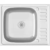 vidaXL Evier avec égouttoir Set argenté 600x500x155 mm acier inoxydable