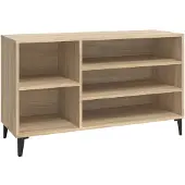 vidaXL Armoire à chaussures Chêne sonoma 102x36x60cm Bois d'ingénierie