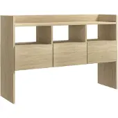 vidaXL Sideboard chêne Sonoma 105x30x70 cm bois composite