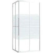 vidaXL Cabine de douche ESG 90x70x180 cm