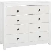 vidaXL Armoire d'appoint blanc 100x40x90 cm pin massif