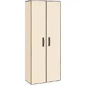 vidaXL Armoire à chaussures Crème 60x30x166 cm Tissu