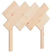 vidaXL Tête de lit 92x3x81 cm pin massif